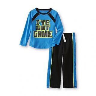 WonderKids Toddler Boys T Shirt & Track Pants   Got Game   Baby