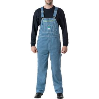 Liberty Men's Stonewashed Denim Bib Overall