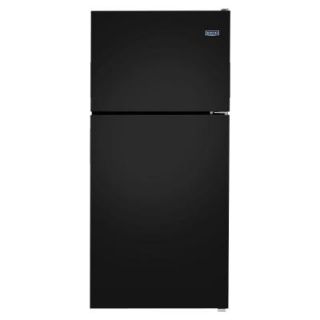 Maytag 18 cu. ft. Top Freezer Refrigerator in Black MRT118FZEE