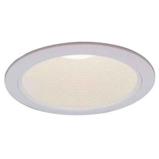 Commercial Electric 6 in. R30 White Recessed Baffle Trim (6 Pack) CAT634 6PK