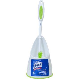Quickie Lysol Toilet Brush and Caddy, Green