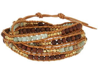 Chan Luu 32 Aqua Terra Mix Wrap Bracelet Aqua Terra