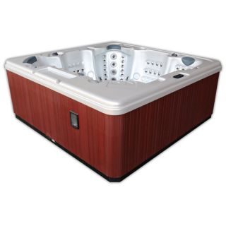 Home and Garden Spas 5 Person 106 Jet Hot Tub with  Auxiliary