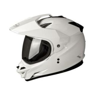 Gmax GM11D Solid Dual Sport Helmet White 2XL