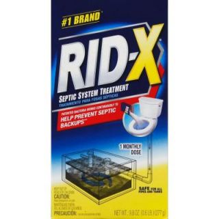 RID X 9.8 oz. Powder Septic Tank Treatment 19200 80306