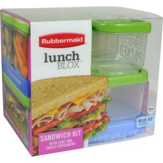 Rubbermaid Lunch Blox Kit