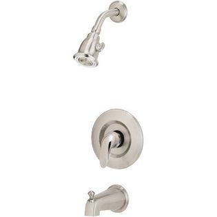 Pfister™ Parisa Tub & Shower   Brushed Nickel   Home Improvement