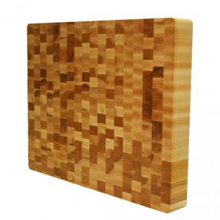 Kobi Blocks 2 inch Maple Rectangular Butcher Block Cutting Board