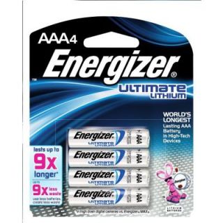Energizer Ultimate Lithium AAA Battery (4 Pack) L92SBP 4