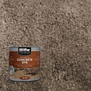 BEHR Premium 1 qt. #CD 834 Brownstone Concrete Dye 86304
