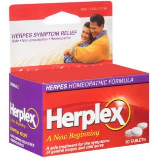 Herplex Tablets Herpes Symptom Relief, 90 Ct