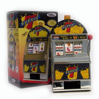 Burning 7s Slot Machine Bank / Spinning Reels   15454124  