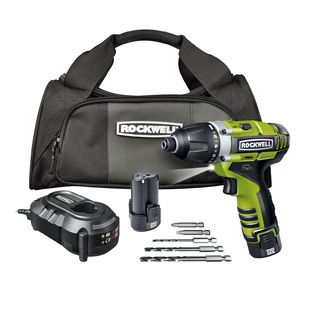 Rockwell  12V LithiumTech(TM) Drill/ScrewDriver/Impact Driver
