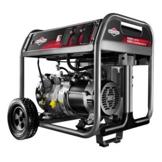 Briggs & Stratton 5,000 Watt Gasoline Powered Portable Generator 030622