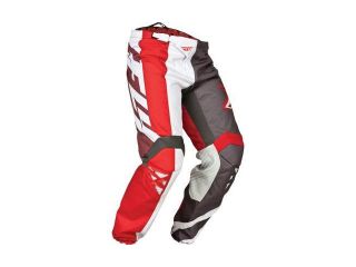 Fly Racing Kinetic Division Pant Red/Grey/White Sz 34 368 53234