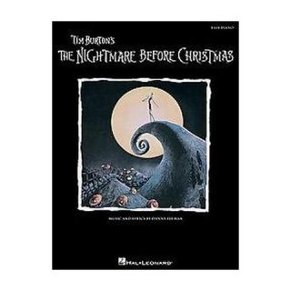 Tim Burtons The Nightmare Before Christ ( Easy Piano) (Paperback