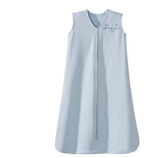 HALO SleepSack 100% Cotton Wearable Blanket   Baby Blue   Large