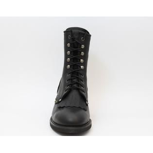AdTec   Mens 9 Western Packer Boots Tumble Black
