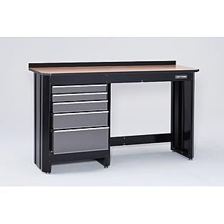 Craftsman  5 Drawer Workbench Module   Black/Platinum