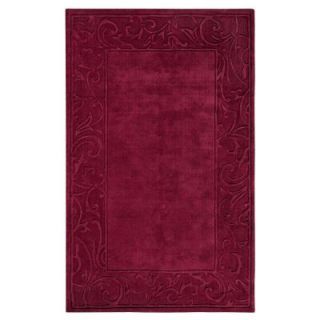 Home Decorators Collection Cyrus Burgundy 3 ft. 6 in. x 5 ft. 6 in. Area Rug 2921420150