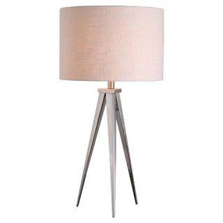 Kenroy Home Table Lamp   Stainless Steel