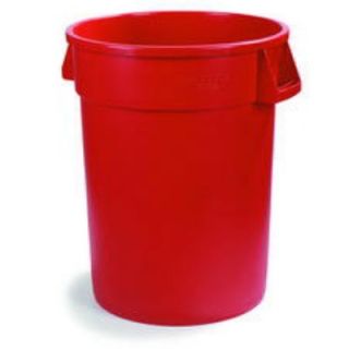 Carlisle 34102005 20 gallon Commercial Trash Can   Plastic, Round, Food Rated