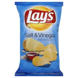 Lays Potato Chips, Salt & Vinegar, 10.5 oz (297.6 g)   Food & Grocery