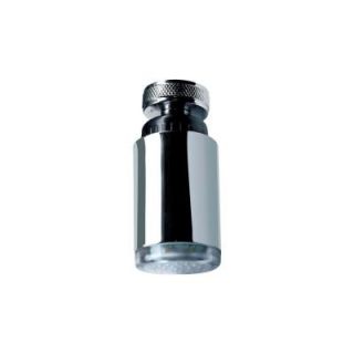 LDR Industries LED Swivel Aerator Hot/Cold with Faucet Adapter in Chrome 530 2165TL