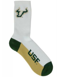 For Bare Feet South Florida Bulls Crew White 506 Socks   Sports Fan