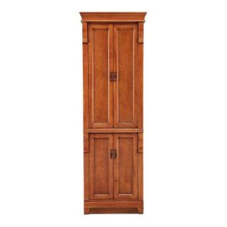 Foremost Naples 24 in. W Linen Cabinet in Warm Cinnamon NACL2474