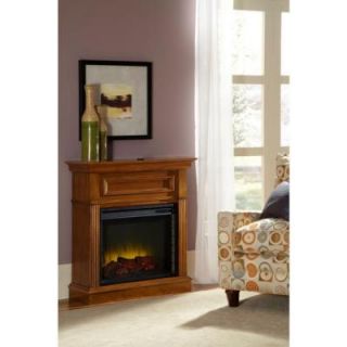 Pleasant Hearth Hawthorne Heritage 34 in. Electric Fireplace in Walnut 238 560 65