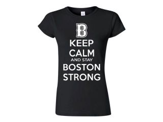 Junior Keep Calm And Stay Boston Strong Tee