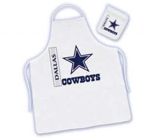 NFL Dallas Cowboys Apron & Oven Mitt Set —