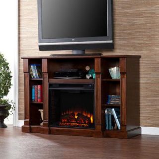 Woodhaven Hill Caswell TV Stand with Electric Fireplace