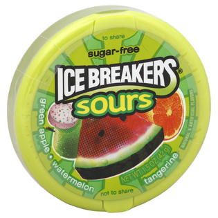 Ice Breakers Ice Cubes Gum, Sugar Free, Cool Lemon, 40 pieces   Food