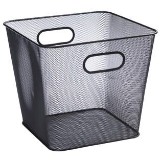 Creative Ware Home Mesh Mates Storage Crate   Black   Home   Home