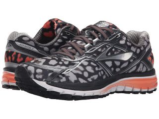 Brooks Ghost 8 Ebony/Metallic Silver/Fusion Coral