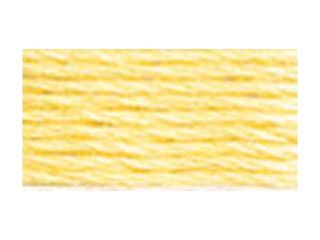 DMC Pearl Cotton Skeins Size 5   27.3 Yards Very Light Golden Yellow 