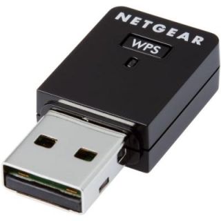 Netgear Wireless N 300Mbps USB Mini Adapter WNA3100M100ENS