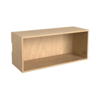 Nimble by Diamond 33 in W x 14 in H x 12 in D Natural Maple Pantry Cabinet