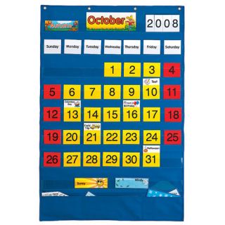 Patch Products Calendar Wall Pocket Chart