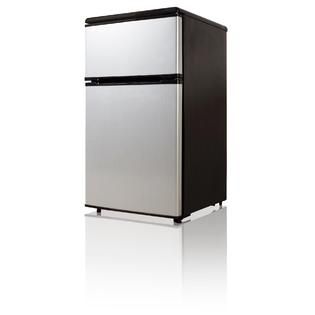 Equator  3.1 cu. Ft. Defrost Top Mount Compact Refrigerator, Stainless