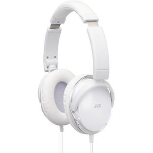JVC Around ear Lightweight Headphones   White   TVs & Electronics