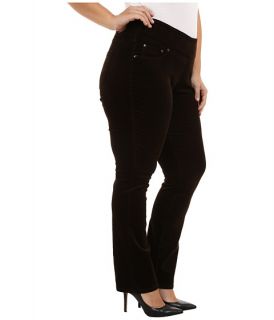 Jag Jeans Plus Size Plus Size Peri Pull On Straight Jeans In Dark Chocolate