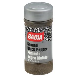 Badia  Black Pepper, Ground, 2 oz (56.7 g)