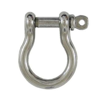 Lehigh 750 lb. x 1/4 in. Stainless Steel Anchor Shackle 7411S 6
