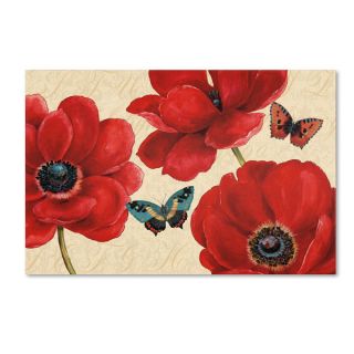 Daphne Brissonnet Petals and Wings on Beige I Canvas Art   17544695