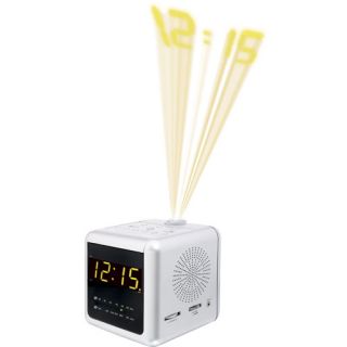 GPX Projection Clock Radio w/ Nature Sounds, CP308S
