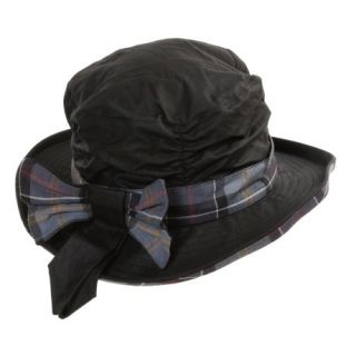 Barbour Waxed Cotton Hat with Bow (For Women) 2029K 37