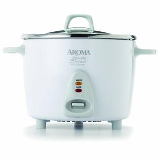 Aroma 14 Cup Stainless Rice Cooker   Home   Kitchen   Cookware